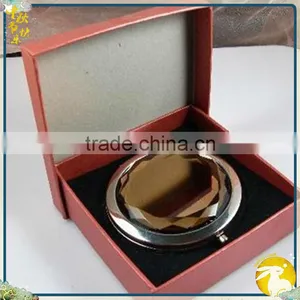 2013 Personality Glass Mirror Pocket Mirror With Box thumbnail-1