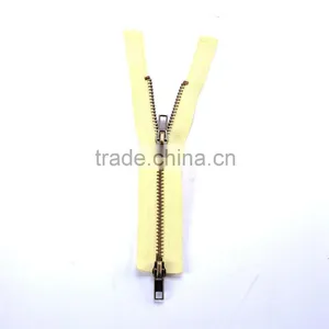 NO.3 METAL ZIPPER ANTI-BRASS TEETH TWO WAY O/E thumbnail-1
