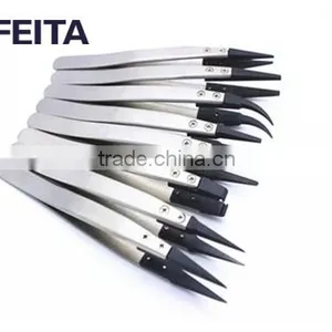 ESD Stainless Steel Replaceable Tip Tweezers/ESD Tweezers thumbnail-2