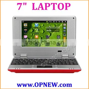 Cheap 7" Dual Core PC Wm8880 Laptop PC Netbook Notebok 1.5Ghz Android 4.2 With WIFI HDM RJ45 USB Port Netbook thumbnail-1