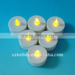 Everlasting LED Tealights Battery-Operated Flamess Candles With Soft Flicker 24-Pack thumbnail-1