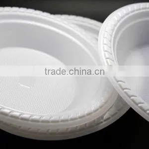 2016 Food Grade Disposable PS White Plastic Plate & Bowl thumbnail-1