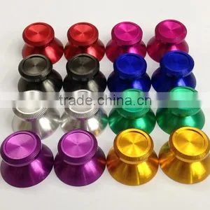 Aluminium Alloy Controller Replacement Parts For Playstation 4 Metal Gold Grip Thumb Grips Gold Chrome Grip for Sony PS4 thumbnail-1