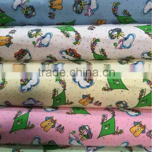 Cotton Flannel Fabric Kids Cartoon Printed thumbnail-2