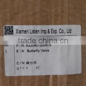 Butterfly Valve A220401000476 for SANY Cranes thumbnail-2