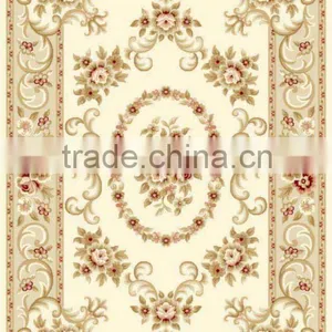 Oriental Design Flower Pattern Carpet Rugs for Home Use thumbnail-1