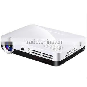 Portable Home Theatre Android 3D Wifi Bluetooth Dlp Mini Beamer With hd 1080p thumbnail-2