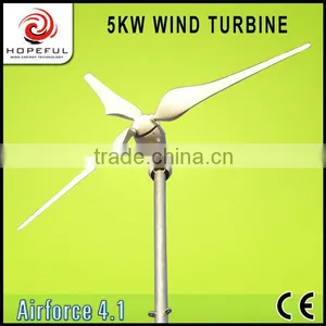Green Power Renewable Clean Energy Hybrid Solar Wind Power Generation System 5KW 48v for Selling thumbnail-1