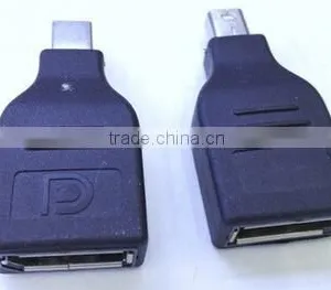 Black Color Displayport Female to Mini Displayport Male Adapter Cabletolink thumbnail-1