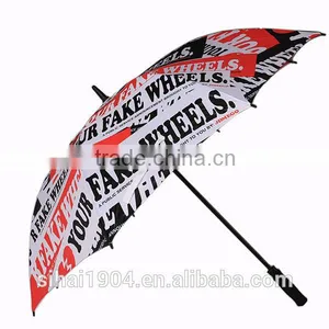 Hot New Products for 2015 Full Printing Promotional Golf Umbrella thumbnail-1
