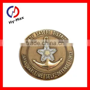 Antique Gold Souvenir Coin With Epoxy thumbnail-1