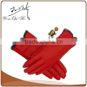 Hand Worm Leather Mitten Gloves Manufacturer in China thumbnail-4
