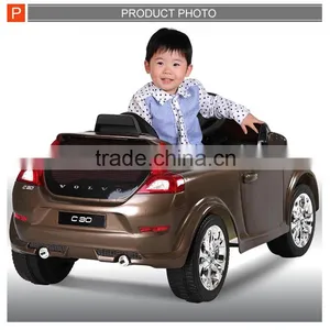 RC and Battery Operated Kids Electric License Ride on Car for Sale thumbnail-2