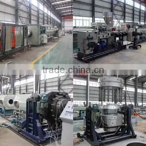 With HYGF500 Parallel Twin Extruder Production Line 315-630mm PVC Water Supply Pipe thumbnail-1