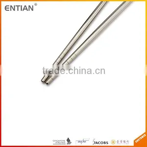 Hot Sale Promotional Ceramic Handle Stainless Steel Chopsticks thumbnail-5