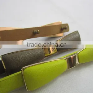 1cm Width With Nice Bowknot Design Ornament Women Belt thumbnail-4
