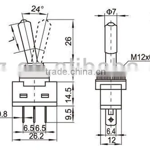 Machinery Toggle Switch,push Pull Toggle Switch,decorative Toggle Switches thumbnail-6