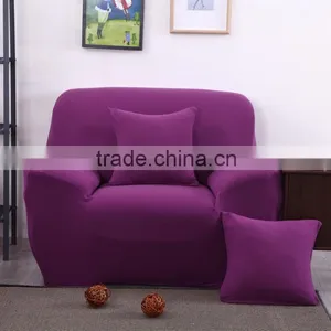 Protective Sofa Cover Stretch Sofa Cover Purple001 thumbnail-1