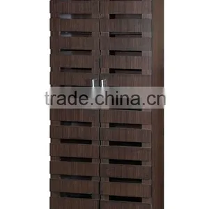 Modern Design High Quality Wooden Shoe Cabinet thumbnail-1