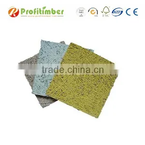 Fireproof and Sound Absorbing Interior Wood Wool Acoustic Panel thumbnail-5