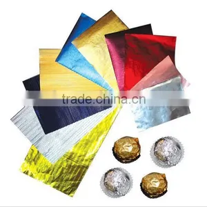 Soft Temper and Coated Treatment Aluminum Foil for Chocolate Wrapping thumbnail-3