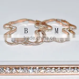 2014 Fashion Stainless Steel Gold Filled Jewelry Earrings(BE20082) thumbnail-2