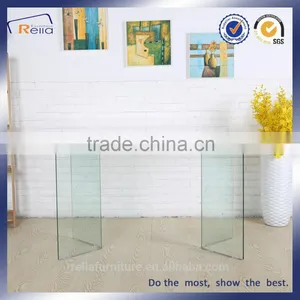 Full Glass Dining Table With Modern Design Room Furniture thumbnail-2