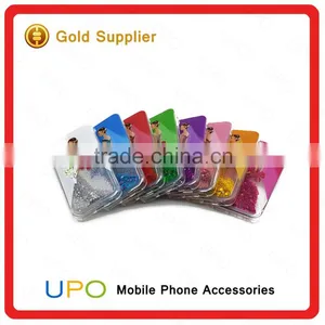 [UPO] Beautiful Girl Glitter Star Dynamic 3D Liquid Quicksand TPU Phone Case for IPhone 6 thumbnail-1