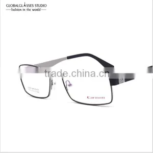 New Fashion Metal Optical Eyeglasses Frame Full Rim Unisex Eyewear Rectangle Glass Frame LA378 thumbnail-1