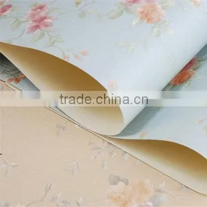 Korea Wallpaper With Small Flower for Household Usage thumbnail-1