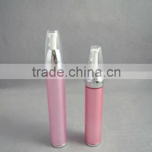 Silm Cosmetic Bottle With Collar in Shiny Silver thumbnail-1