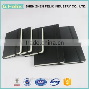 Cheap And High Quality Leather Ruled Line Branded Notebook thumbnail-3