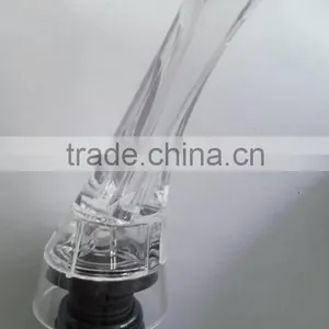 Acrylic Disposable Wine Magic Decanter Wine Aerator Pourer With Stand thumbnail-1