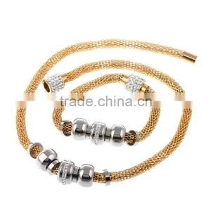 Hot 18k Gold Plated Indian Bridal Jewelry Set thumbnail-1