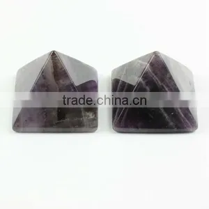 SL72517 Natural Amethyst Gemstone Energy Pyramid thumbnail-1