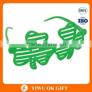 High Quality Party Sunglasses St Patrick's Day Shamrock Sunglasses thumbnail-2