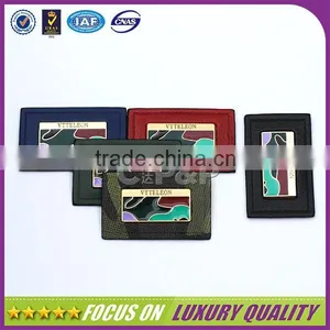 Cammouflage Metal Design up Garment Leather Label for Sport Clothing thumbnail-3