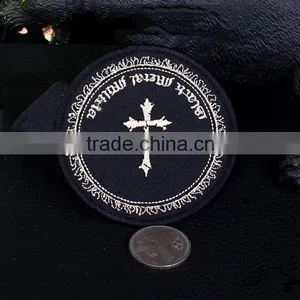 2016 High Quality Custom Made Cross Embroidery Patches thumbnail-1