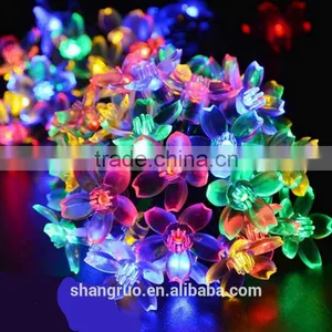 Christmas Led Solar Light Festival Flower Light Cheap Led Solar Light thumbnail-1
