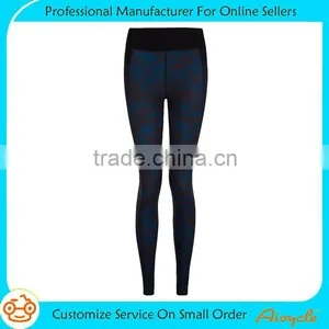 New Stylish Model Customized Size Comfortable Women's Sublimation Printed Yoga Pants thumbnail-1