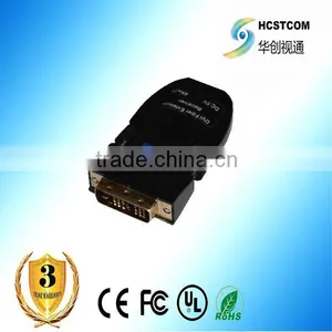 4K DVI Fiber Optic Extender Over Single Core Fiber thumbnail-1