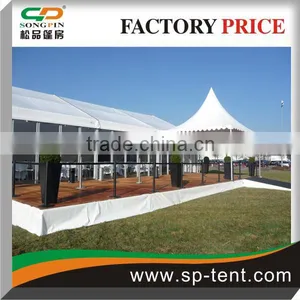 Guangzhou Glass Tents 20x35m With 5x5m Entrance Pagoda thumbnail-1