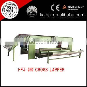 HFJ-250 Nonwoven Polyester Fiber Cross Lapping Machine/cross Lapper Machine thumbnail-1