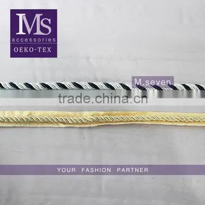 Fashion Design 1.5cm Width Tripe Lip Polyester Tape Garment Trim thumbnail-1