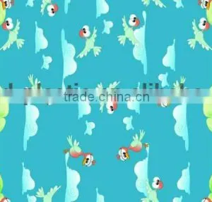Flower Sheet/Foldable Baby Car /Pram /Stroller PVC Film Material thumbnail-1