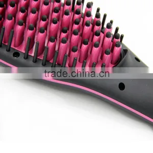 2016 New Gift Design Hair Style Tool Ceramic Hair Straightener Brush thumbnail-5