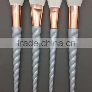 10PCS Makeup Brushes Gradient Color Spiral Handle Cosmetics Make up Tools thumbnail-3