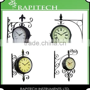 Polyresin 8 Inch Outdoor Clock thumbnail-6
