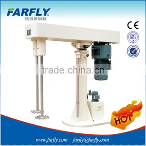 Factory Price Dual-shaft Hydraulic Lifting Disperser ,dissolver,paint Mixing Machine With Tank Arm thumbnail-2