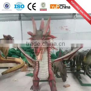 Top Quality Amusement Park Artificial Walking Dinosaur thumbnail-4
